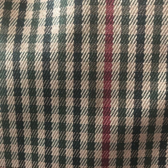 VTG DVF Plaid Weekender Carry On Personal Travel Bag Shoulder Strap Large 20X17” - Picture 5 of 13